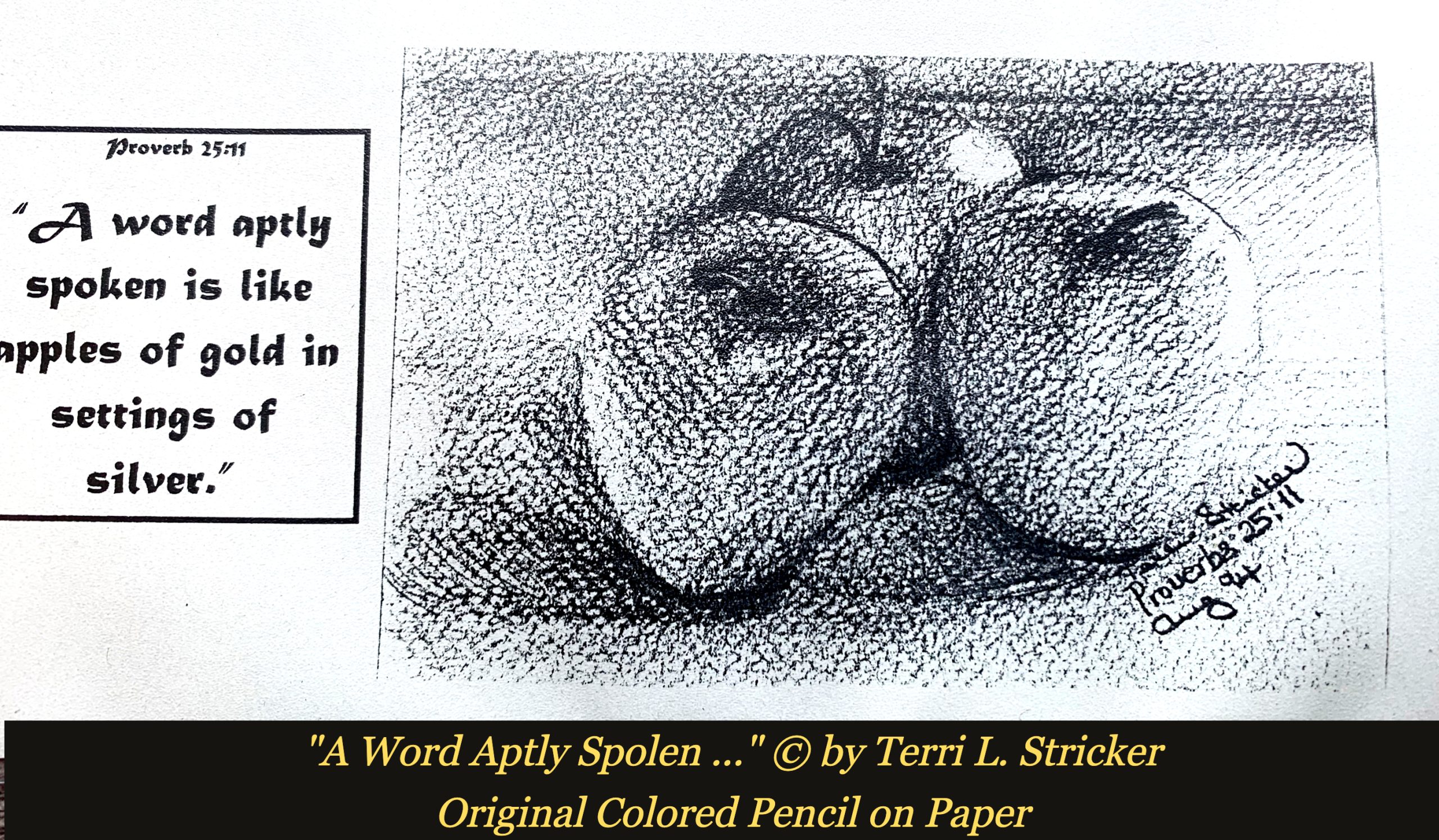 Day 243 – A Word Aptly Spoken